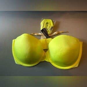 Victoria's Secret Neon Yellow Bra
